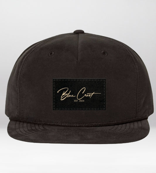 BlueCrest Script Flat Brim Hat