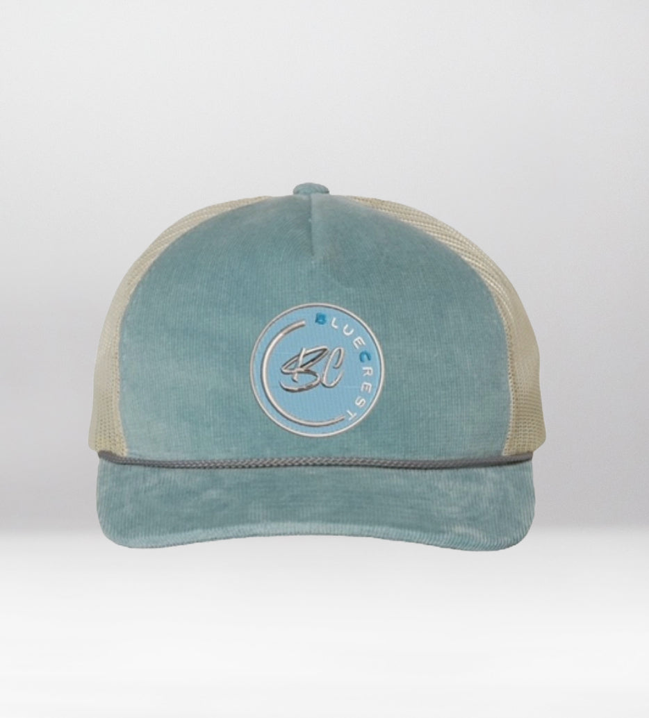 BlueCrest Corduroy Trucker Hat – BlueCrest Apparel Store