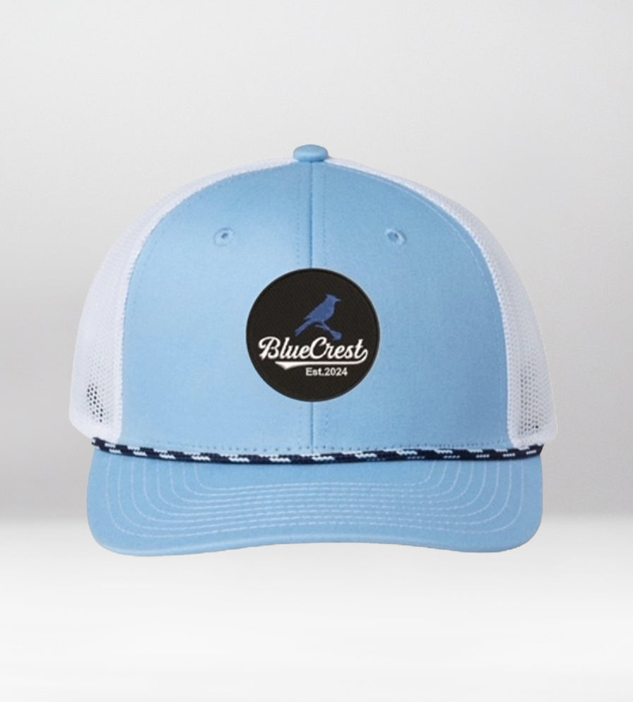 Light Blue Rope Trucker Hat