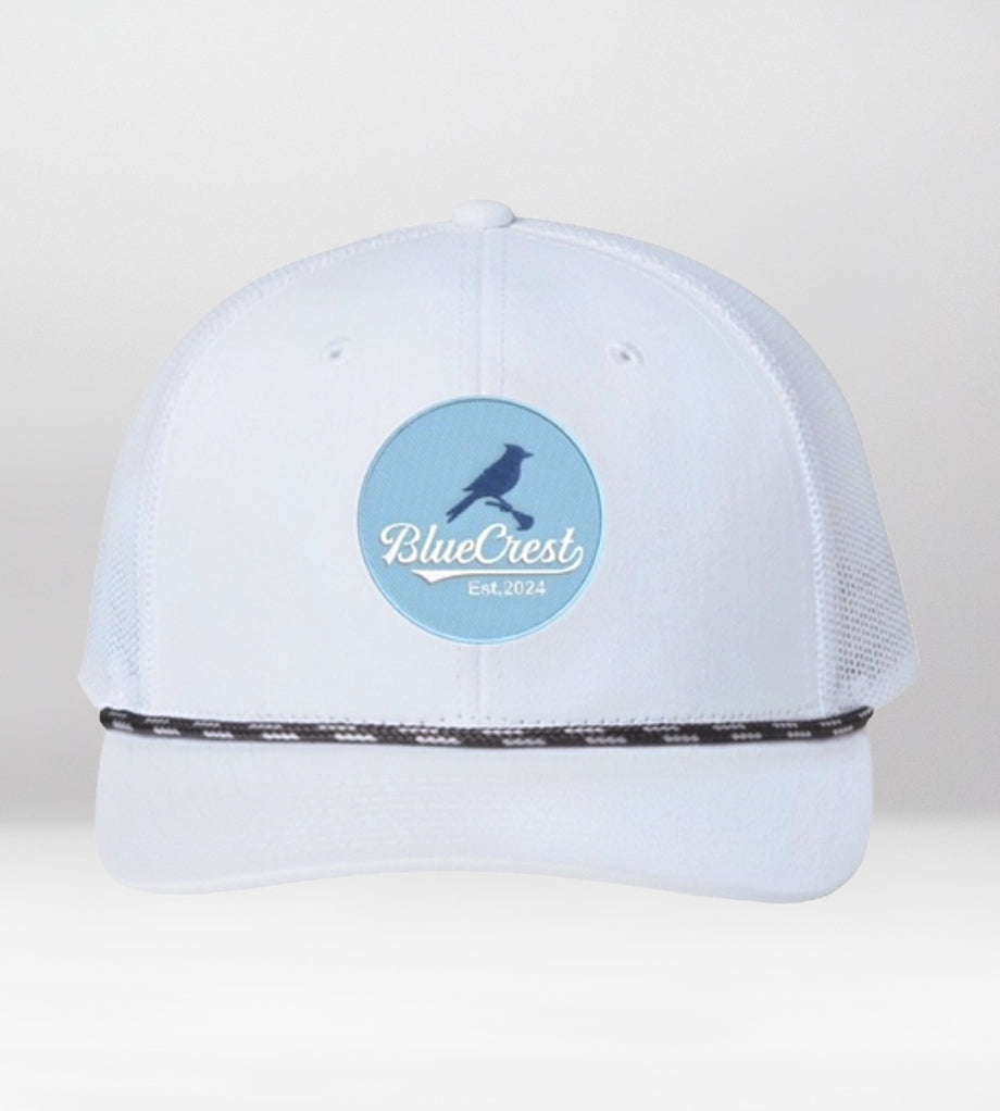 White Rope Trucker Hat